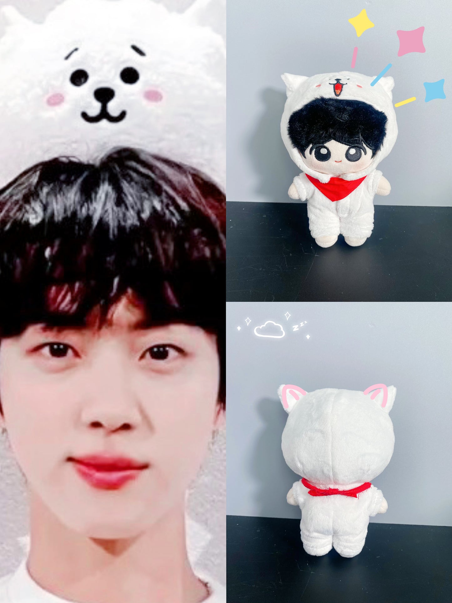 BTS x BT21 Handcrafted Plushie - Seokjin