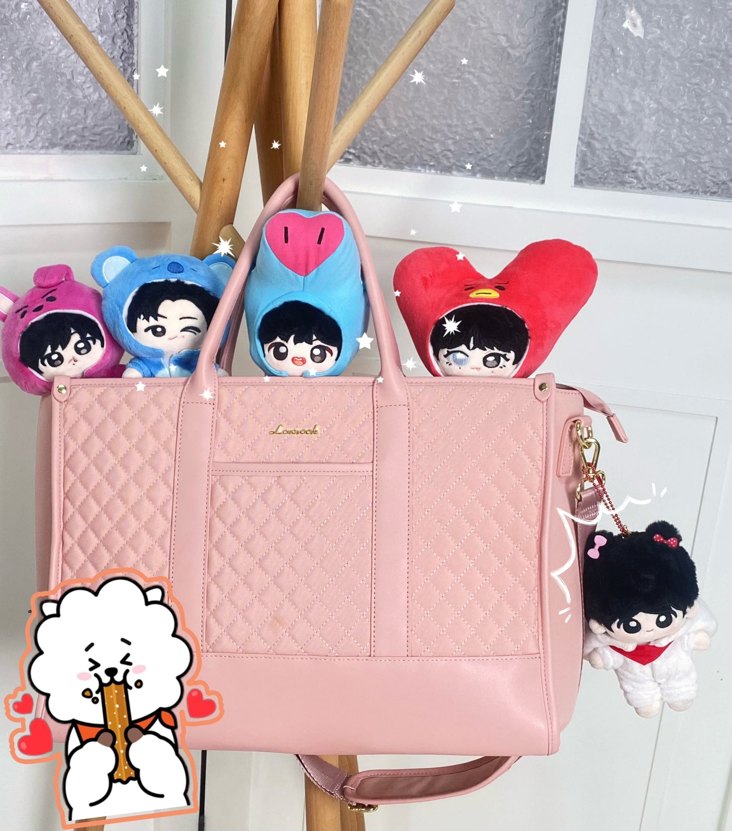 BTS x BT21 Handcrafted Plushie - Seokjin