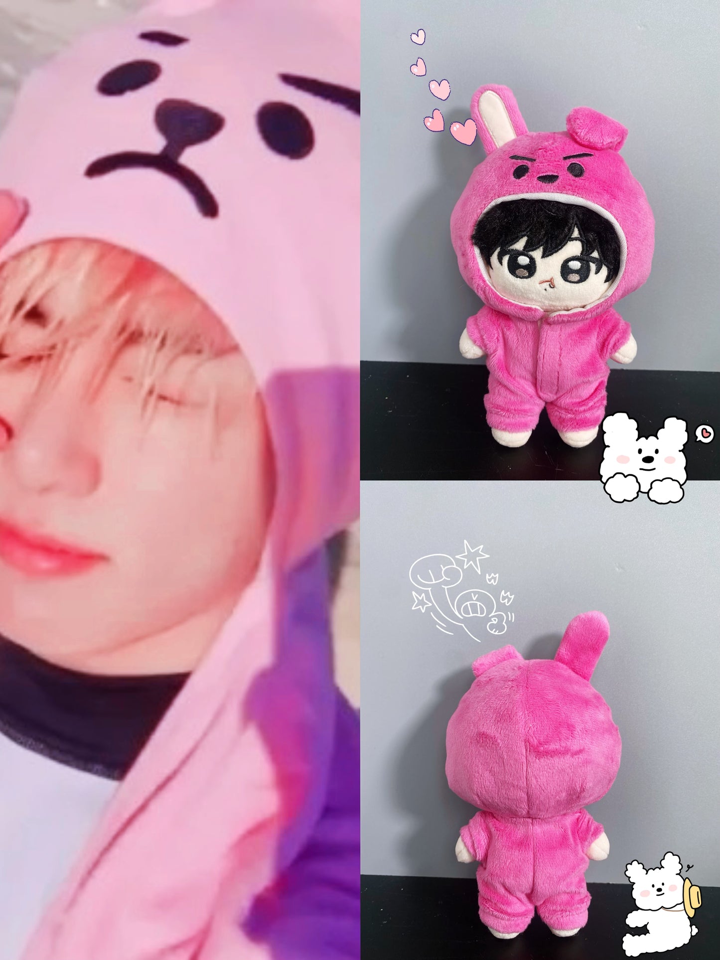 BTS x BT21 Handcrafted Plushie - Jungkook