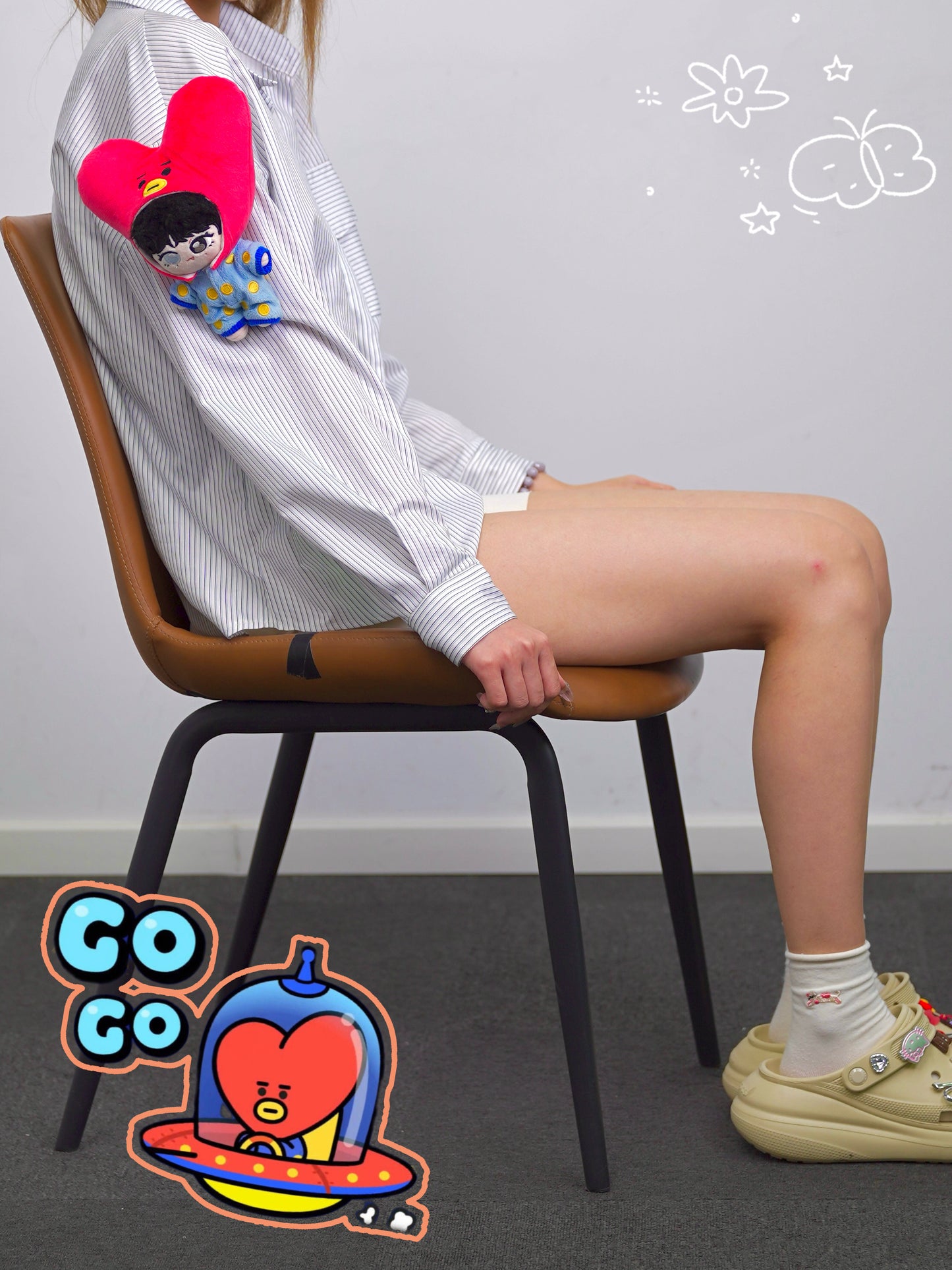 BTS x BT21 Handcrafted Plushie - Taehyung