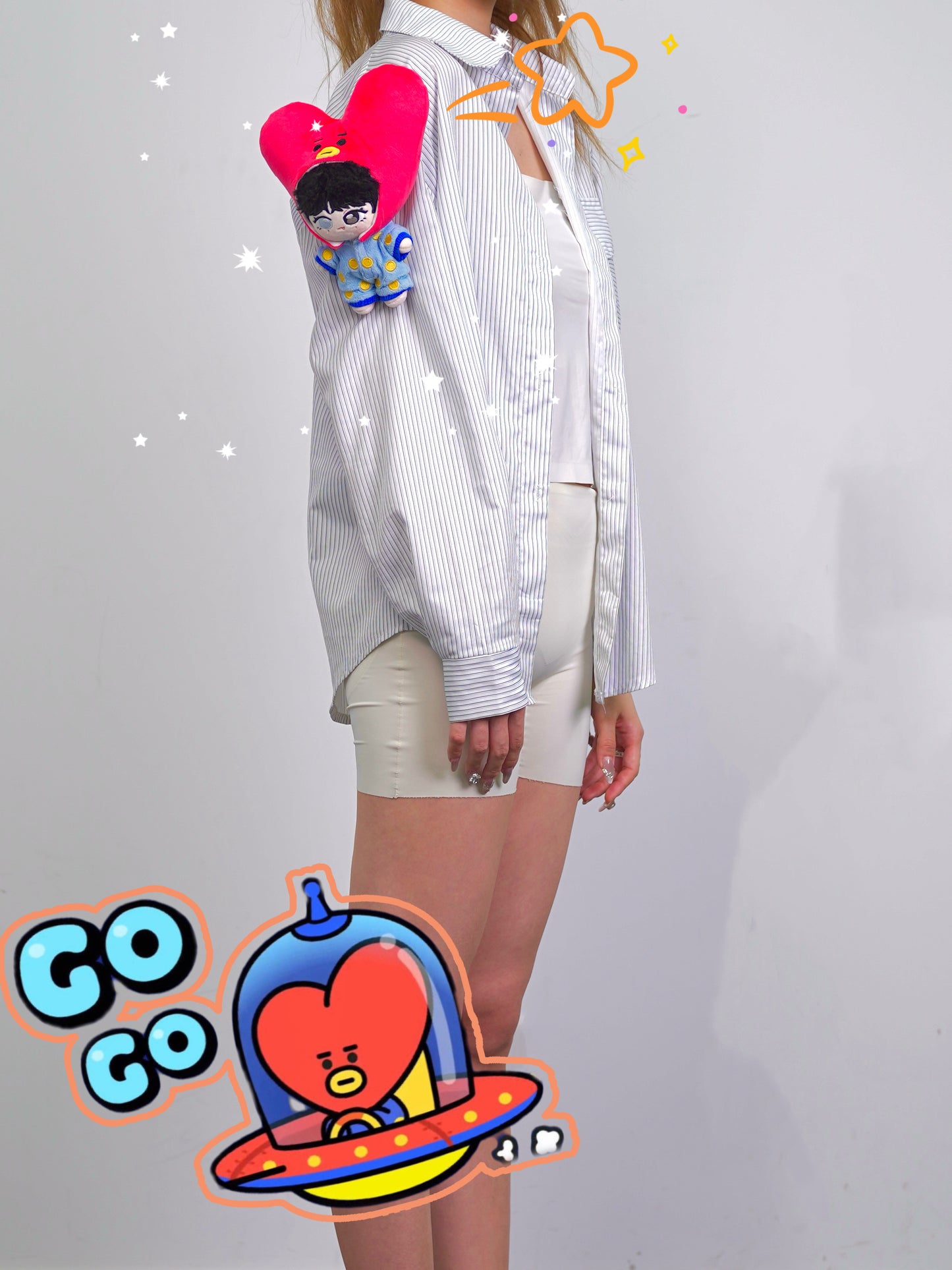 BTS x BT21 Handcrafted Plushie - Taehyung