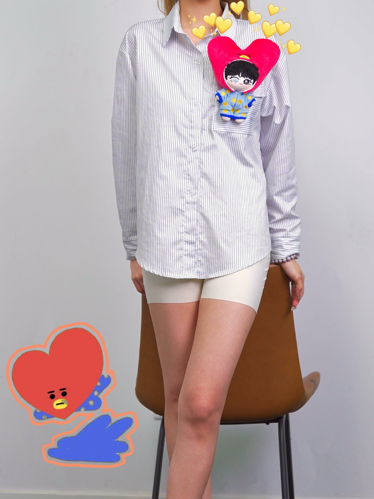 BTS x BT21 Handcrafted Plushie - Taehyung