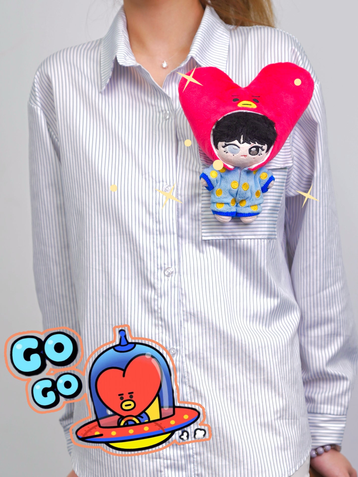 BTS x BT21 Handcrafted Plushie - Taehyung
