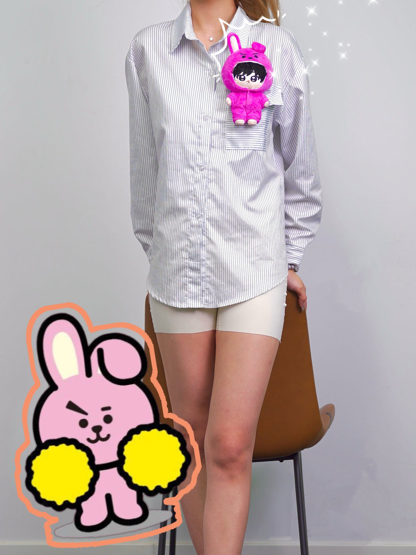 BTS x BT21 Handcrafted Plushie - Jungkook
