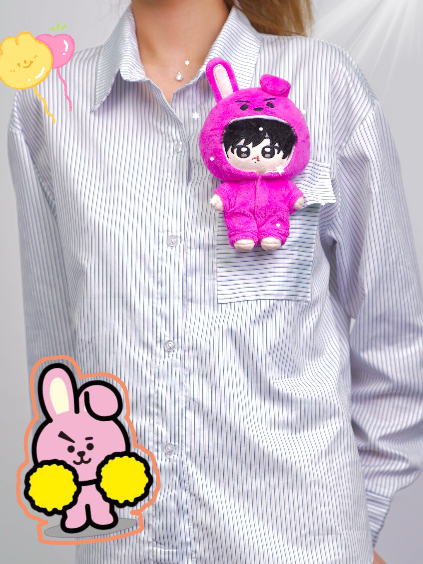 BTS x BT21 Handcrafted Plushie - Jungkook